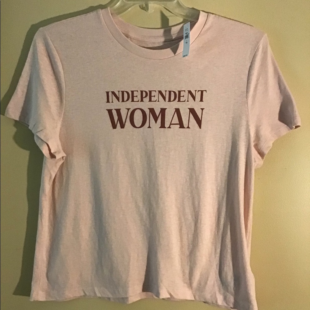 NWT GAP GRAPHIC COTTON SHORT SLEEVE TEE CRANBERRY PINK Large / 23” Length
